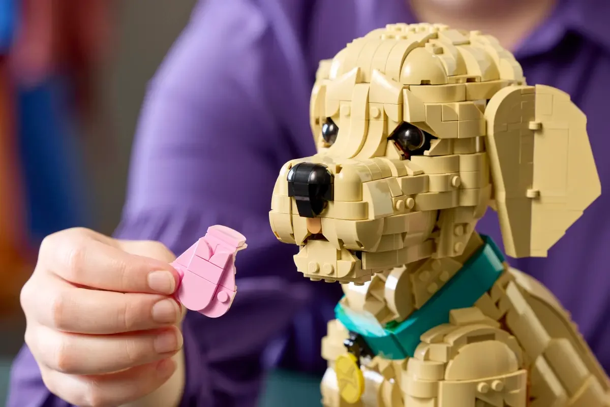 LEGO® 11384 Golden Retriever Puppy Szczeniak golden retriever - zdjęcie 23