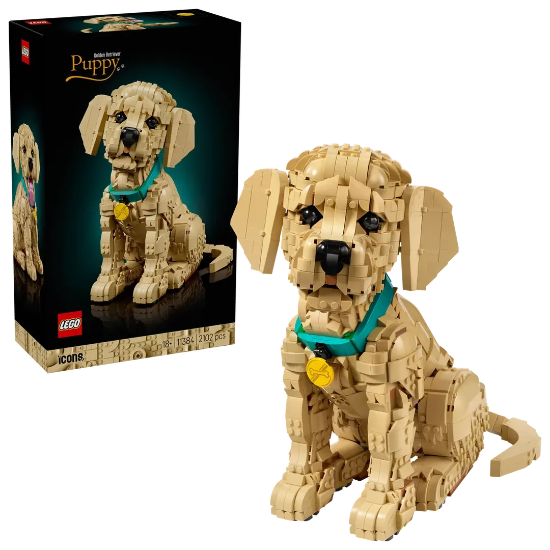 LEGO® 11384 Golden Retriever Puppy Szczeniak golden retriever - zdjęcie 27