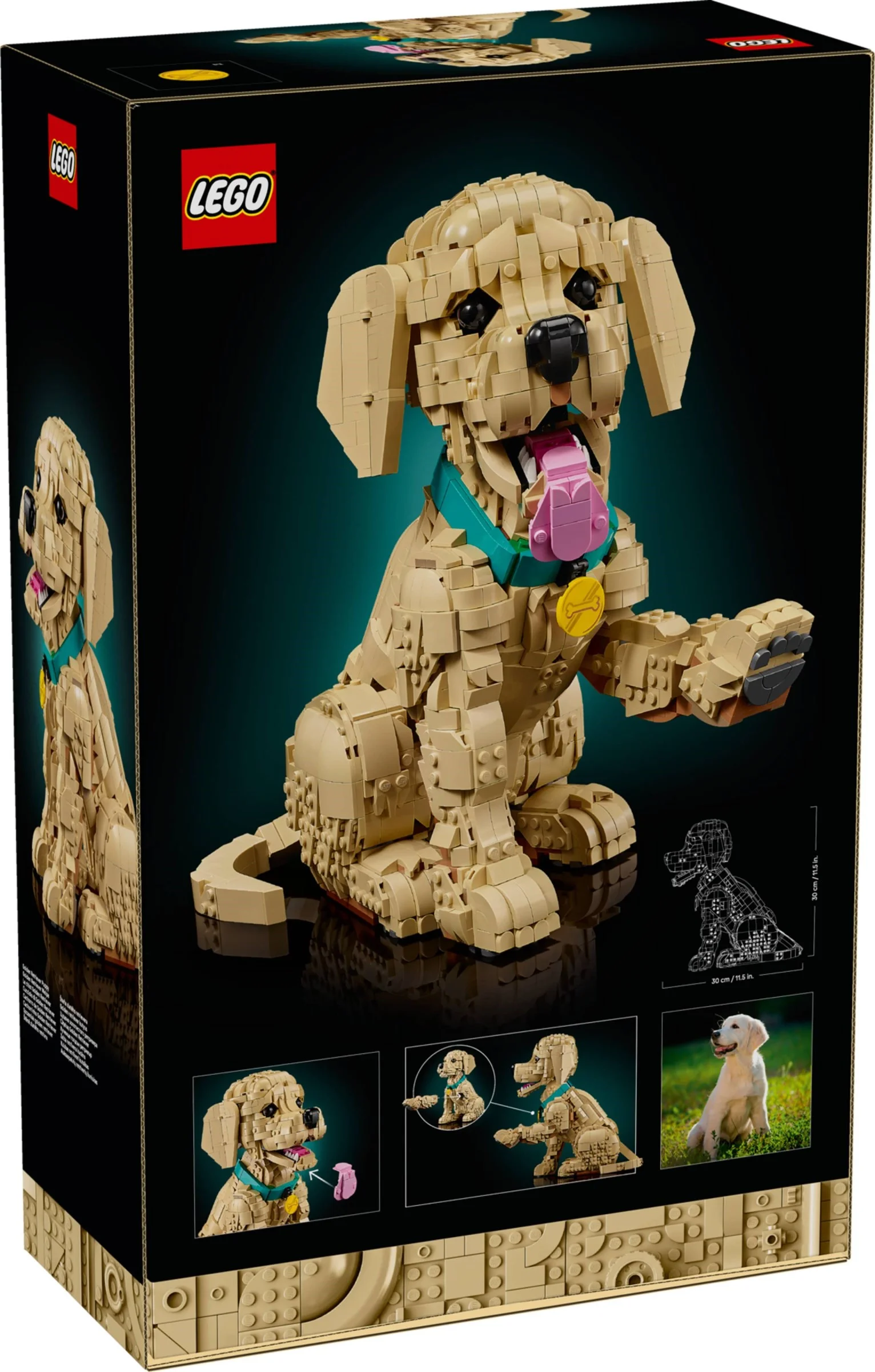 LEGO® 11384 Golden Retriever Puppy Szczeniak golden retriever