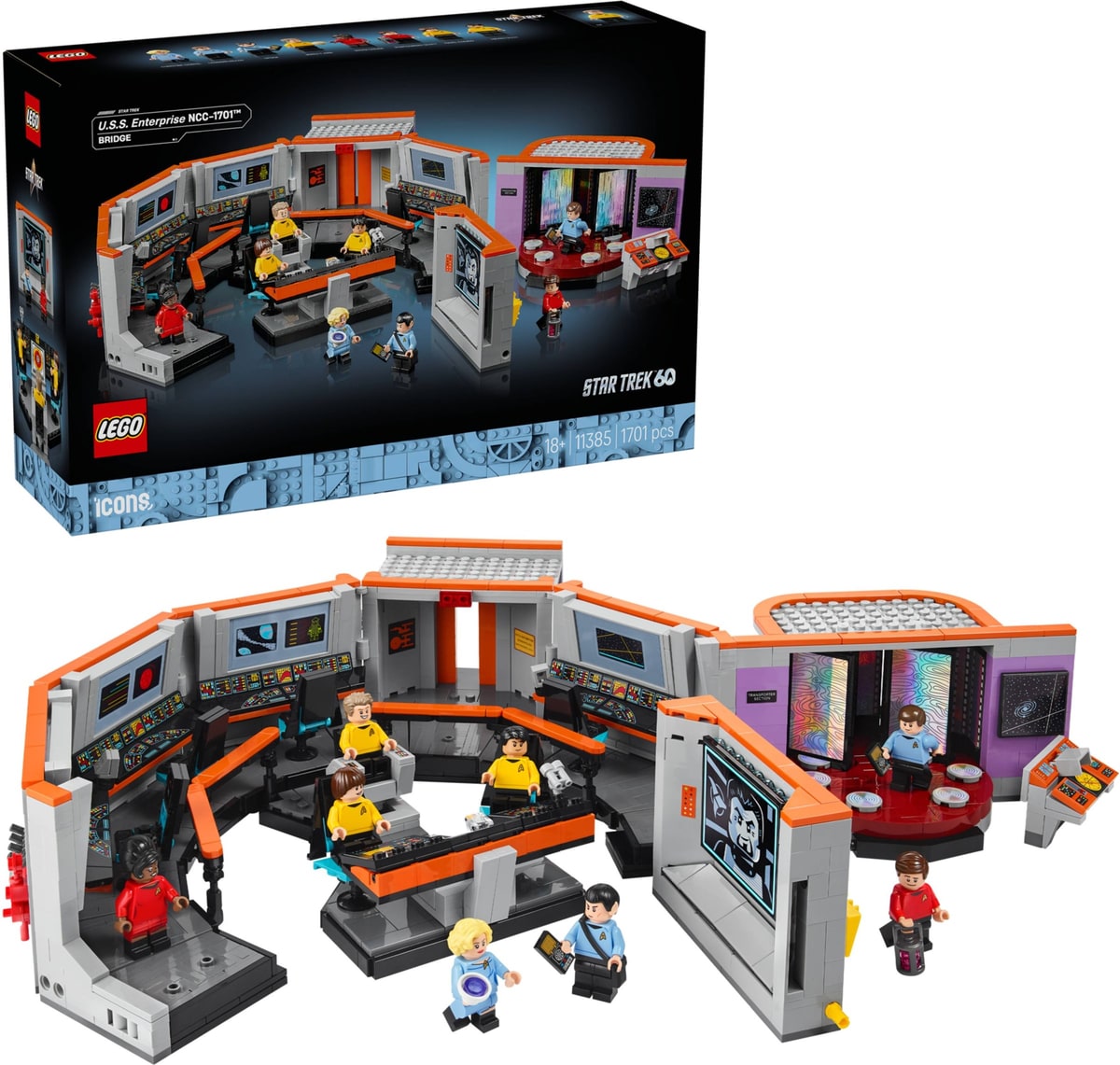 LEGO® 11385 Star Trek: Mostek U. S.S. Enterprise NCC-1701 - zdjęcie 4