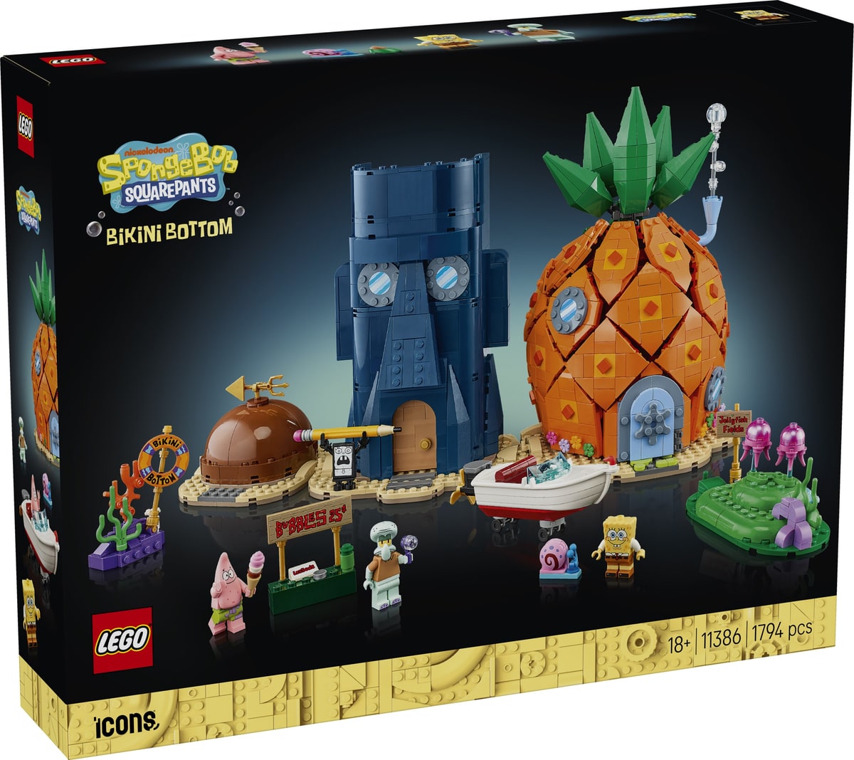 LEGO® 11386 SpongeBob Kanciastoporty: Bikini Dolne - zdjęcie 2