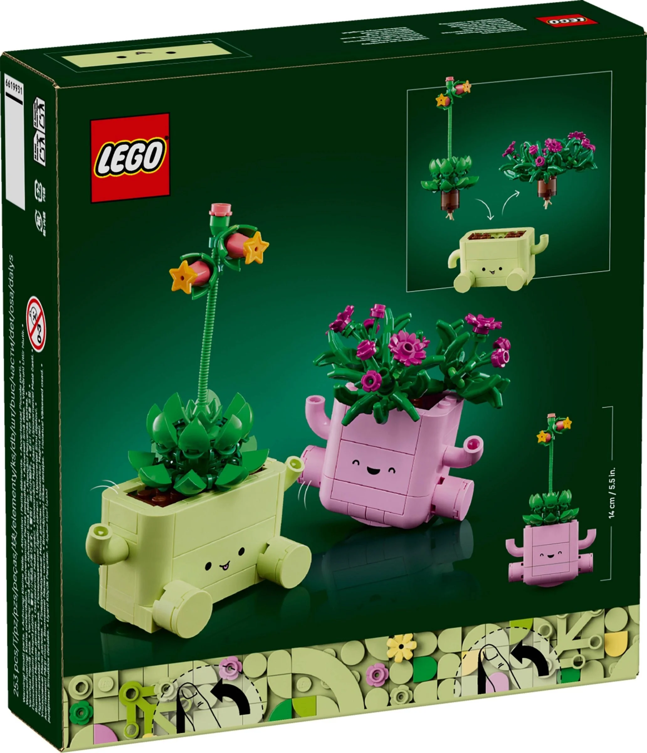 LEGO® 11506 LEGO Icons Botanicals Bujające się roślinki - zdjęcie 2