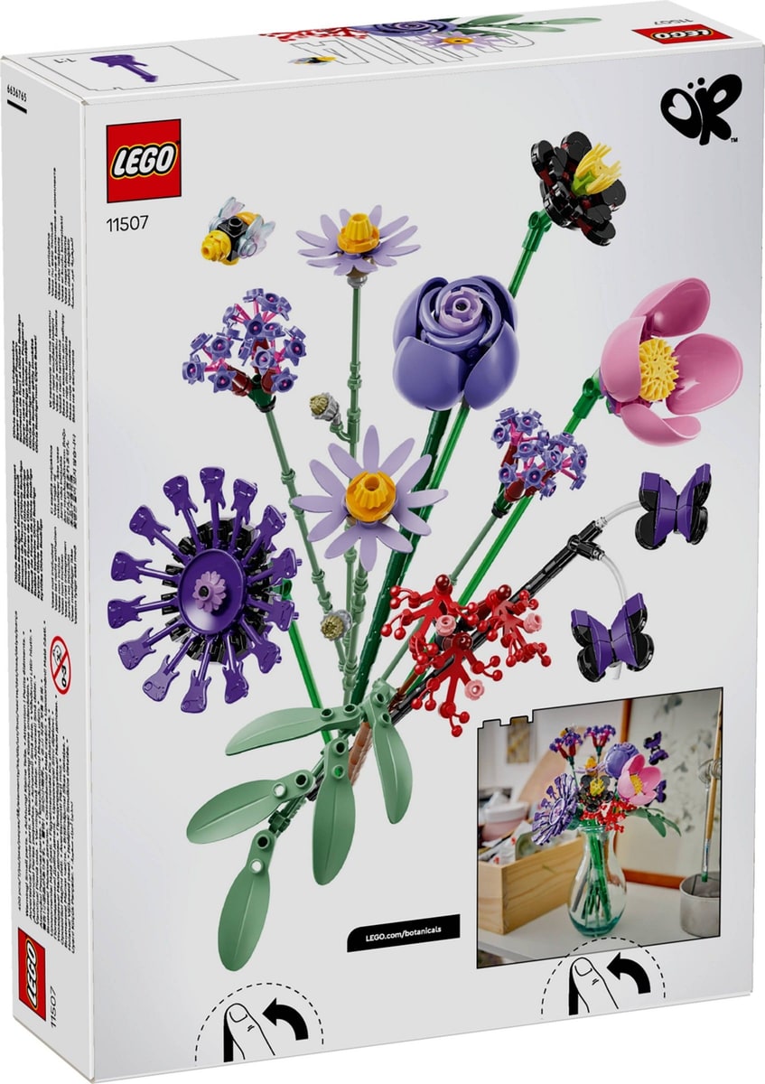 LEGO® 11507 Icons Botanicals Bukiet kwiatów Olivii Rodrigo 11507 - zdjęcie 2