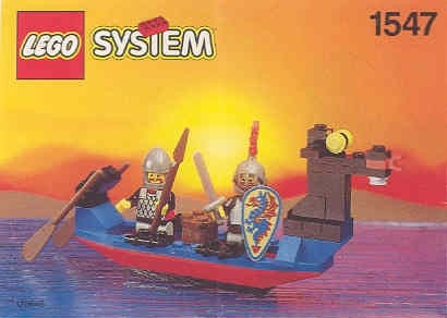 LEGO® 1547 Black Knights Boat