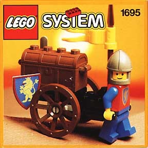 LEGO® 1695 Lego System Castle Crusaders Misb 1992 mikołaj choinka
