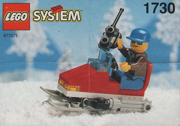 Zestaw Lego Town Snow Scooter Nowy Misb 1994