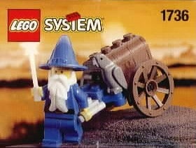 LEGO® 1736 System Czarodziej Majisto Mag Misb 1995 choinka mikołaj