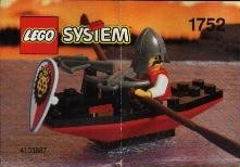 LEGO® 1752 nowy Lego System Castle Boat with Armor łódka z uzbrojeniem Misb 1996