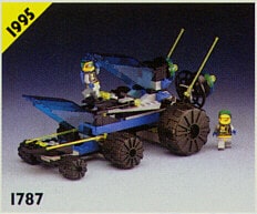 Zestaw Lego Space: Unitron Crater Cruiser Nowy Misb 1995