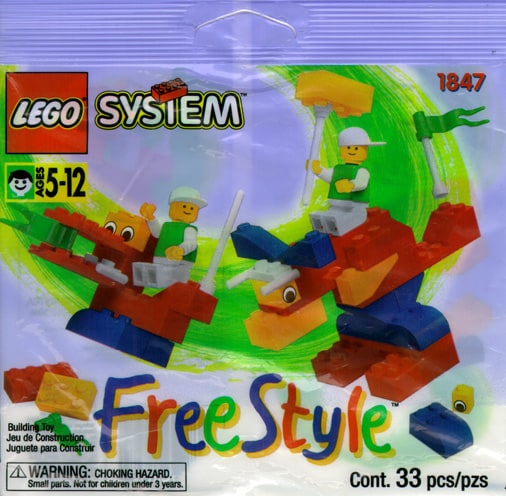 Polybag Misb 1996 mikołaj choinka