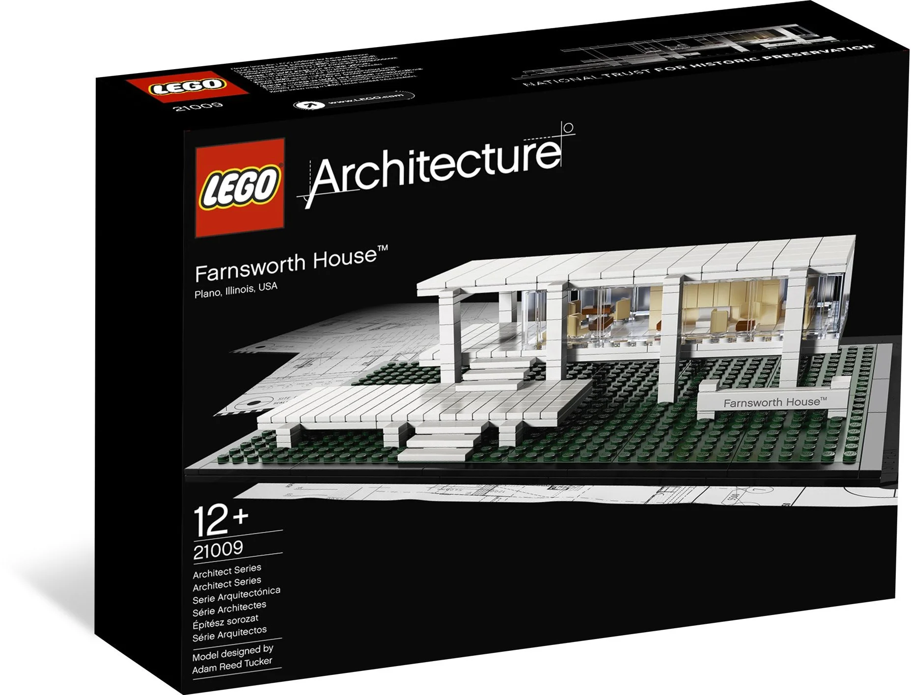 LEGO® 21009 Farnsworth House Usa Unikat - zdjęcie 10