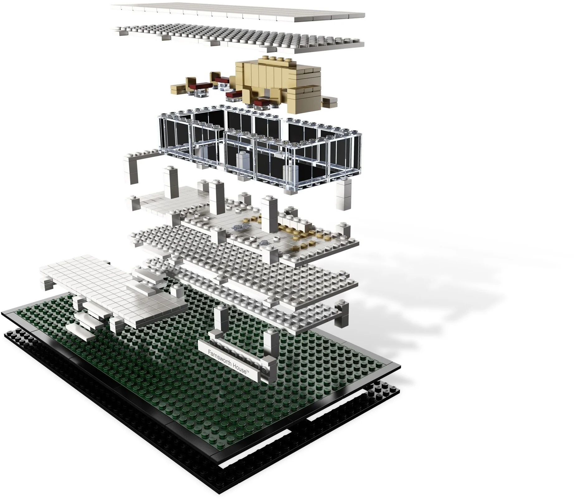 LEGO® 21009 Farnsworth House Usa Unikat - zdjęcie 12