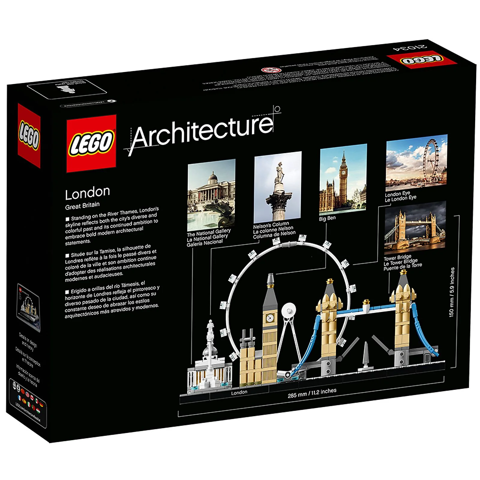 LEGO® 21034 London Nowy Zestaw Prezentowy Londyn Makieta - zdjęcie 5