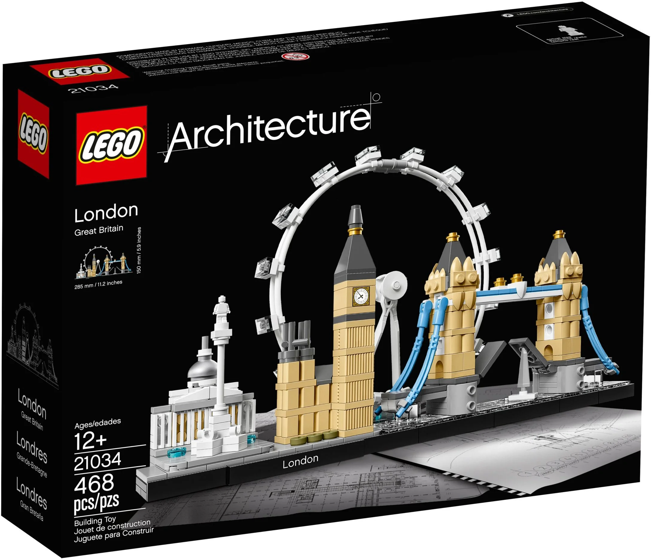 LEGO® 21034 London Nowy Zestaw Prezentowy Londyn Makieta - zdjęcie 2