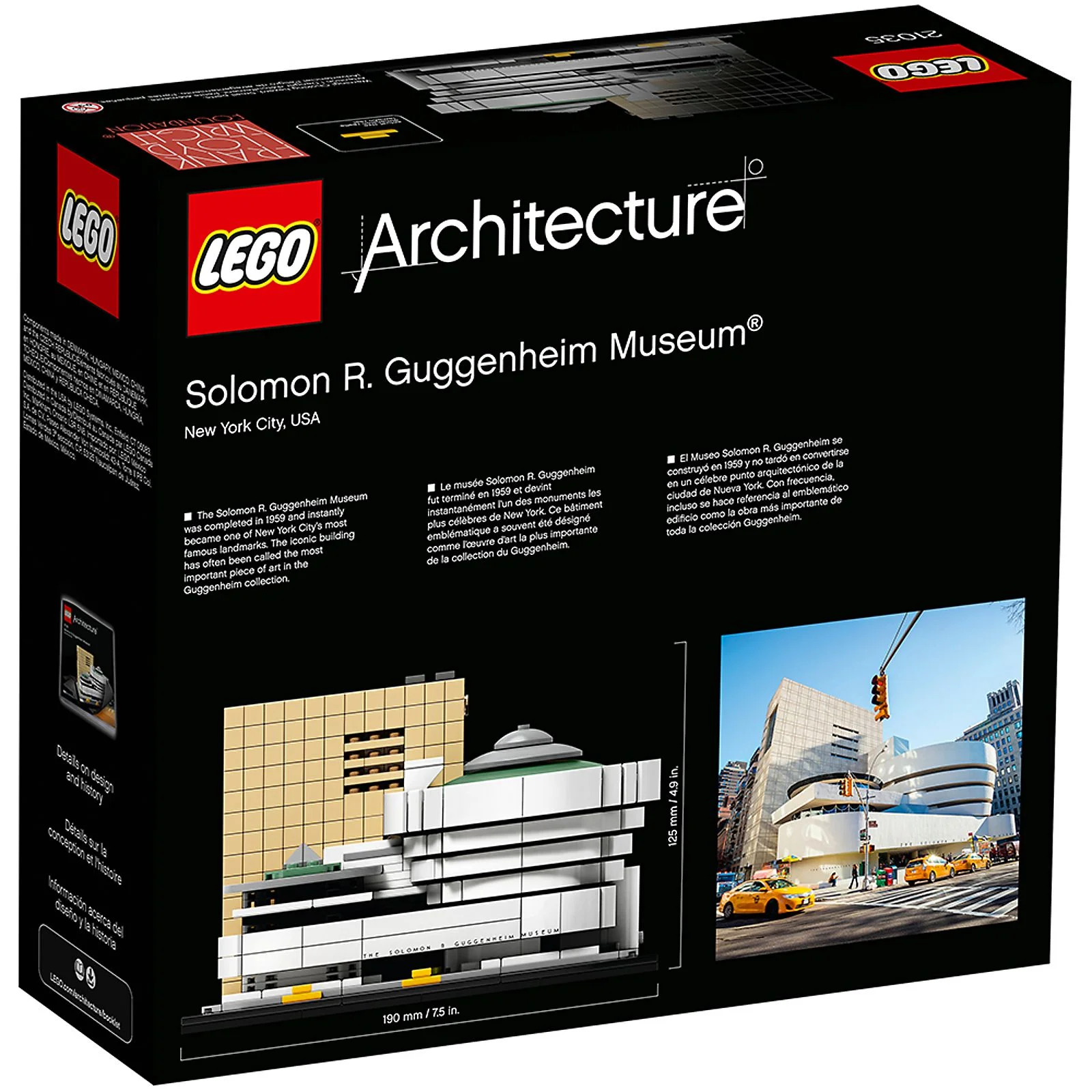 LEGO® 21035 Muzeum Solomona R. Guggenheima - zdjęcie 3