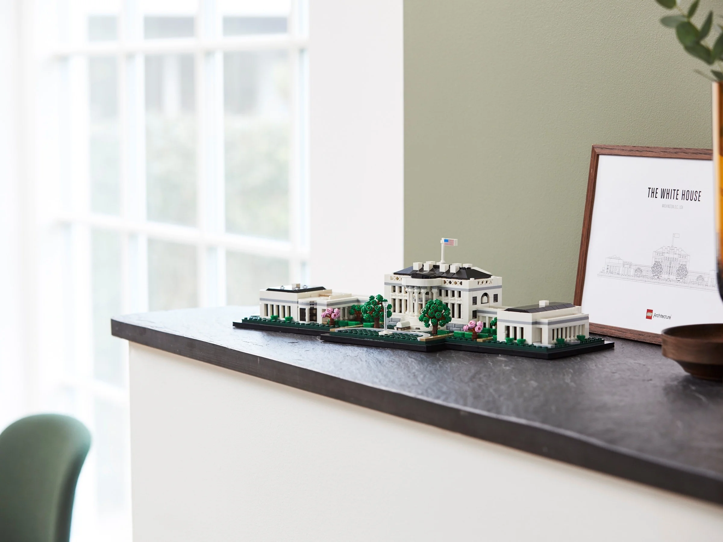 LEGO® 21054 Klocki Lego Architektura Biały Dom 1483 elementy - zdjęcie 10
