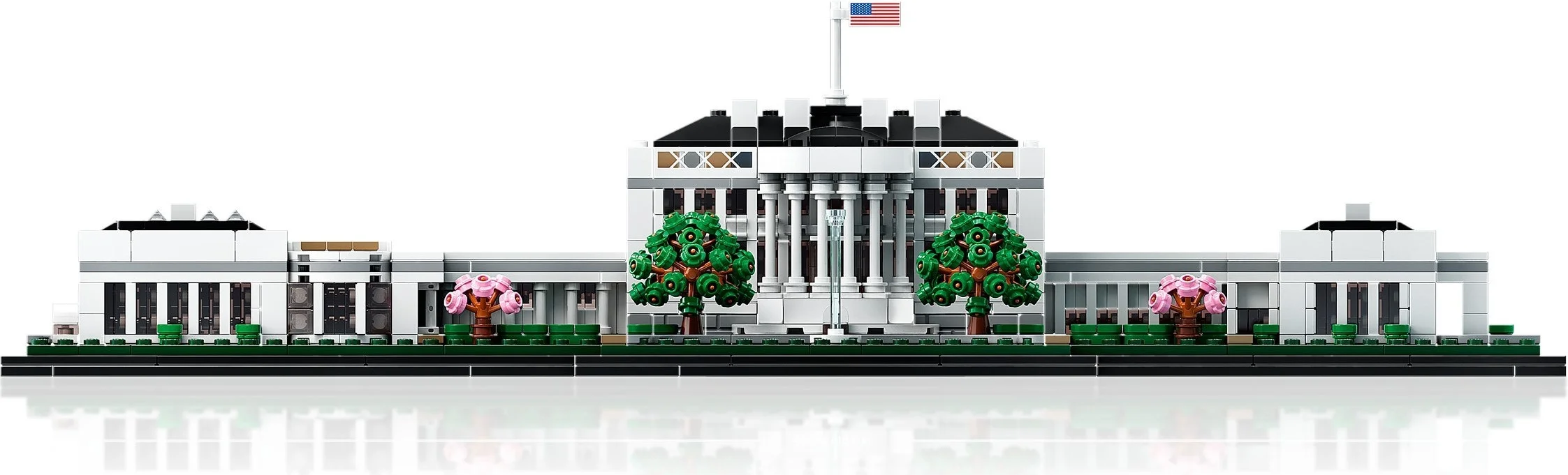 LEGO® 21054 Klocki Lego Architektura Biały Dom 1483 elementy - zdjęcie 13