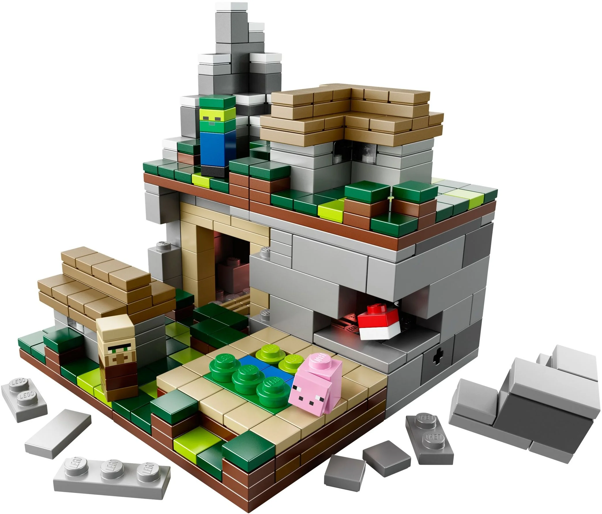 LEGO® 21105 Wieś zestaw klocki Misb 2013 mikołaj choinka - zdjęcie 8