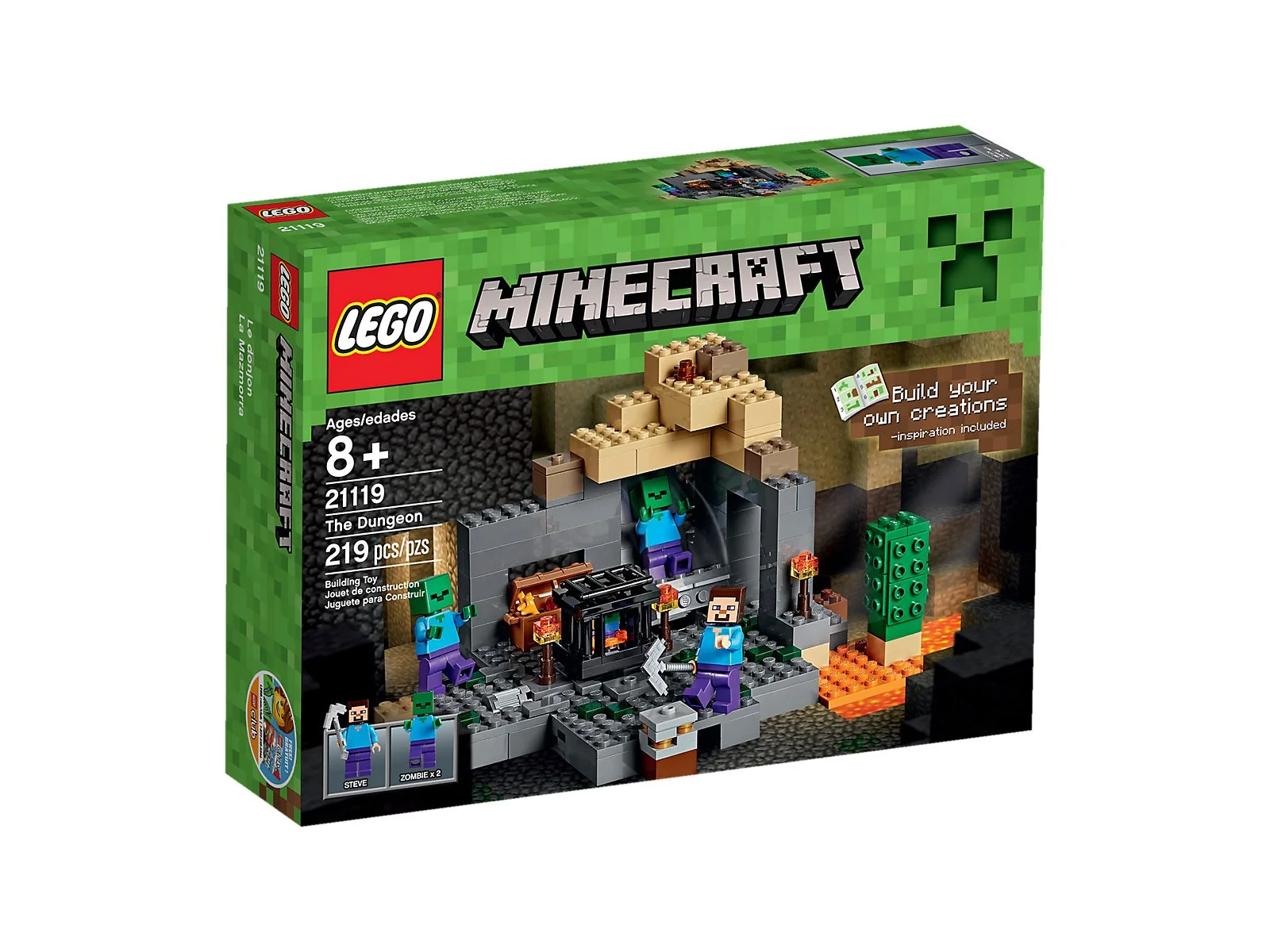 LEGO® 21119 Loch Steve Zombie Spawner Czerwony Kamień - zdjęcie 2