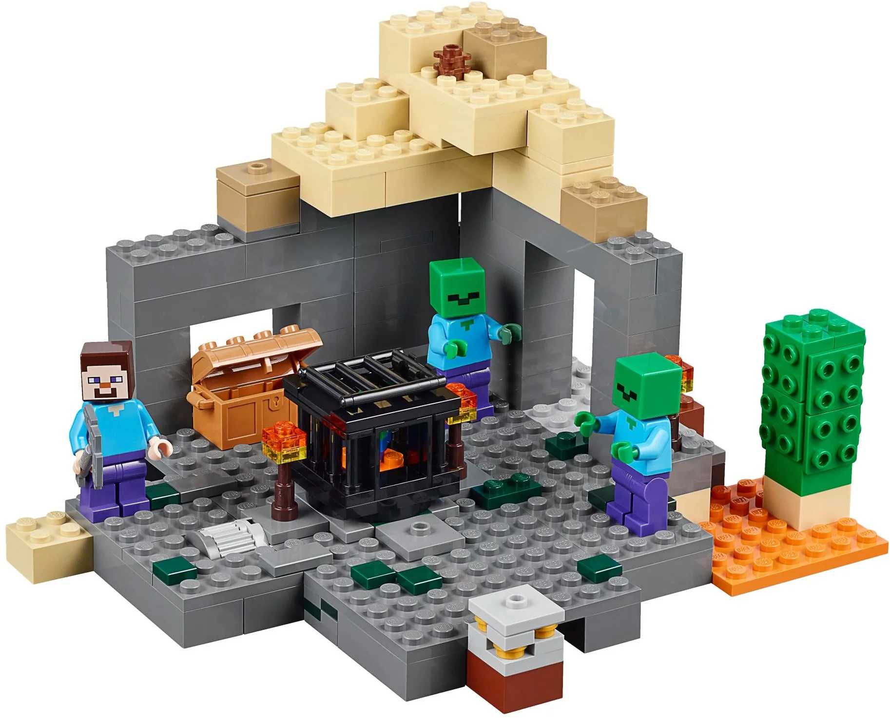 LEGO® 21119 Loch Steve Zombie Spawner Czerwony Kamień - zdjęcie 5