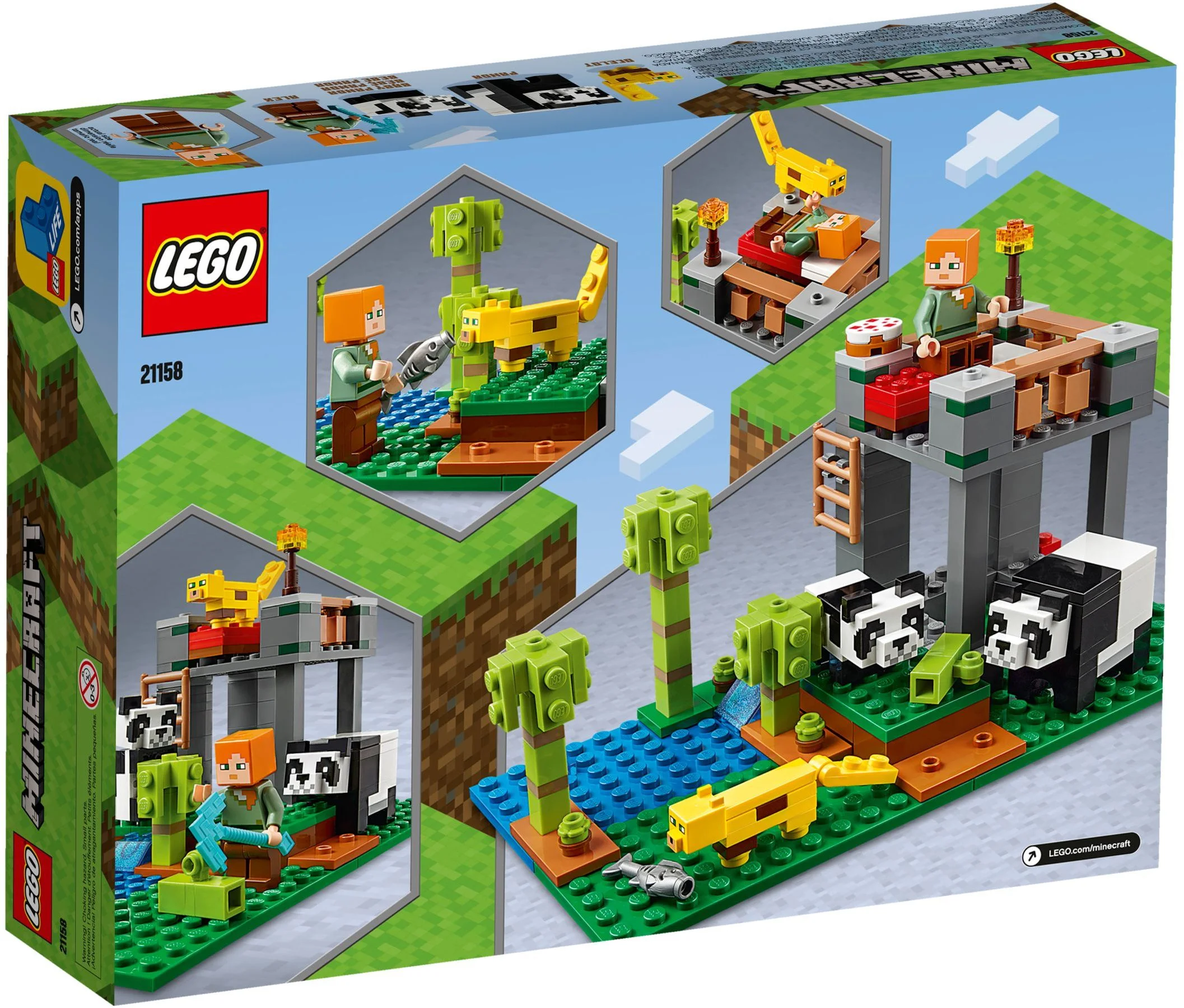 LEGO® 21158 Żłobek dla pand - zdjęcie 5