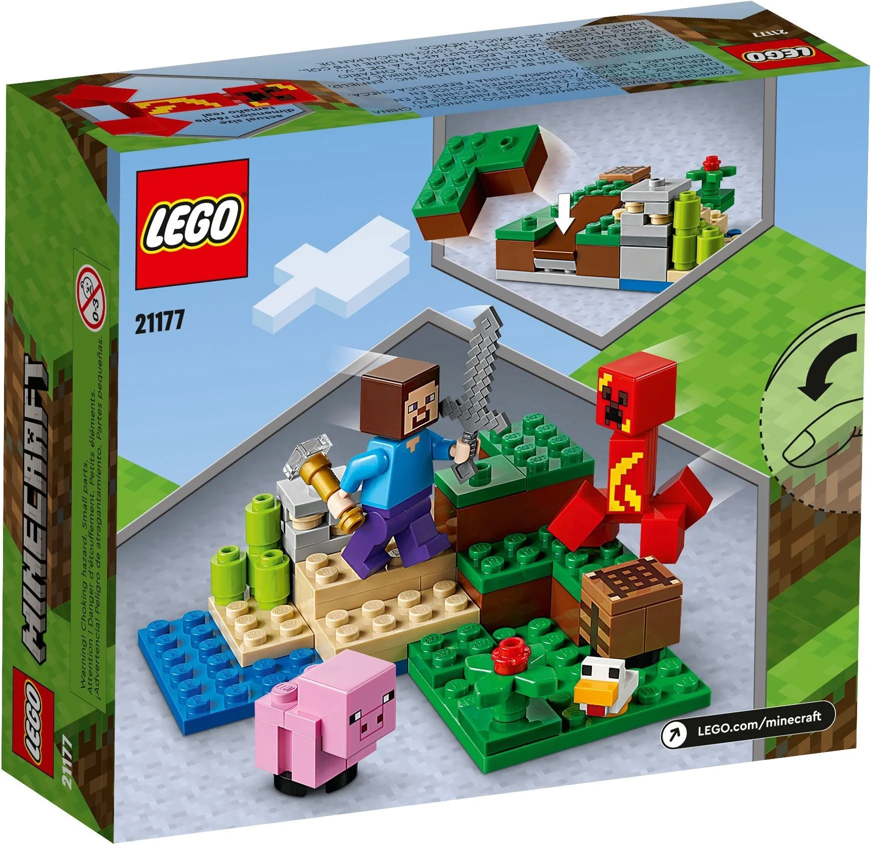 LEGO® 21177 Zasadzka Creepera - zdjęcie 5