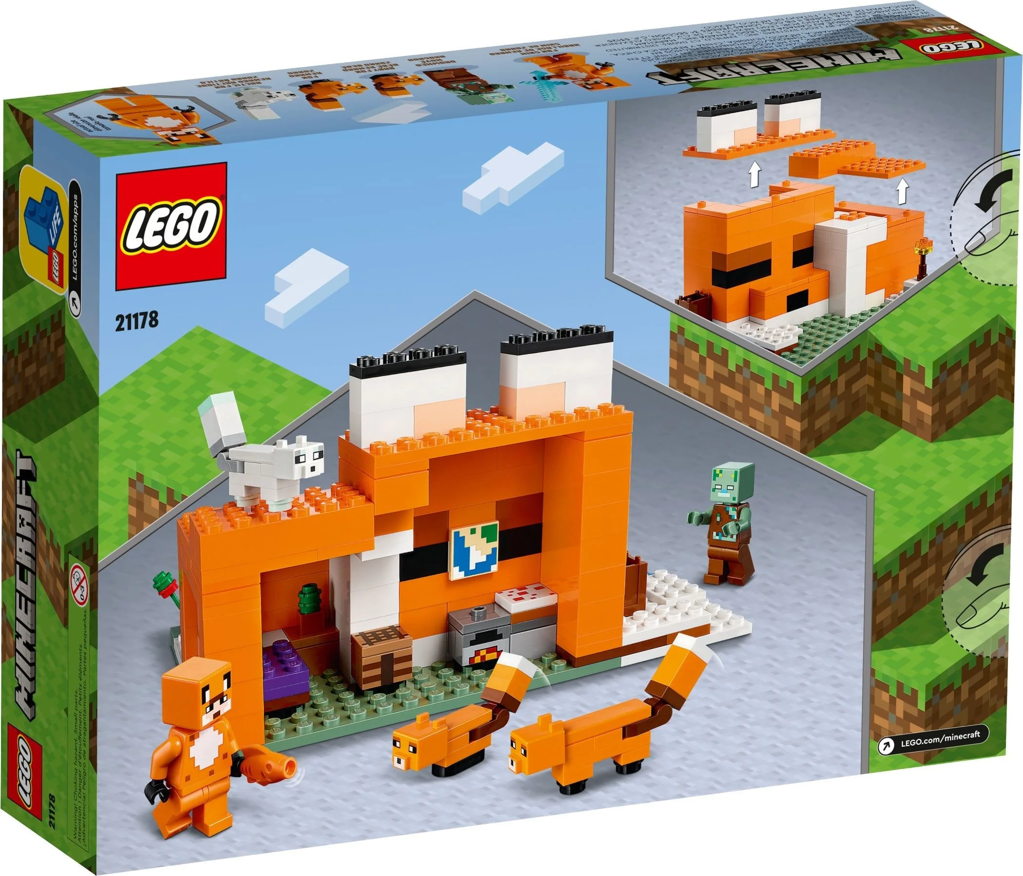 LEGO® 21178 Siedlisko lisów - zdjęcie 5
