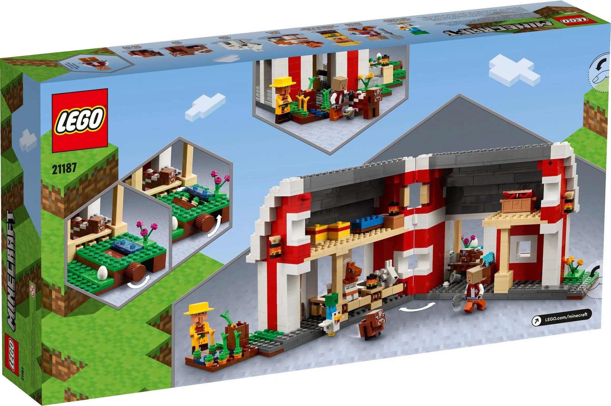 LEGO® 21187 Lego Minecraft Czerwona stodoła - zdjęcie 7