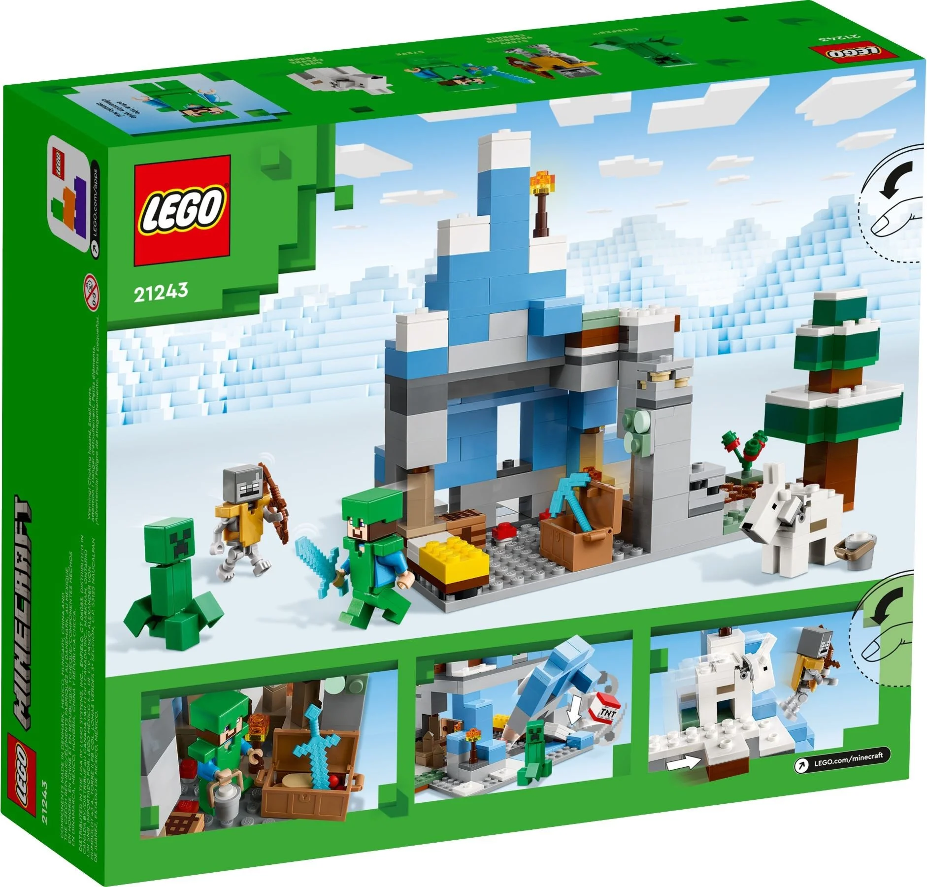 LEGO® 21243 Ośnieżone szczyty - zdjęcie 8