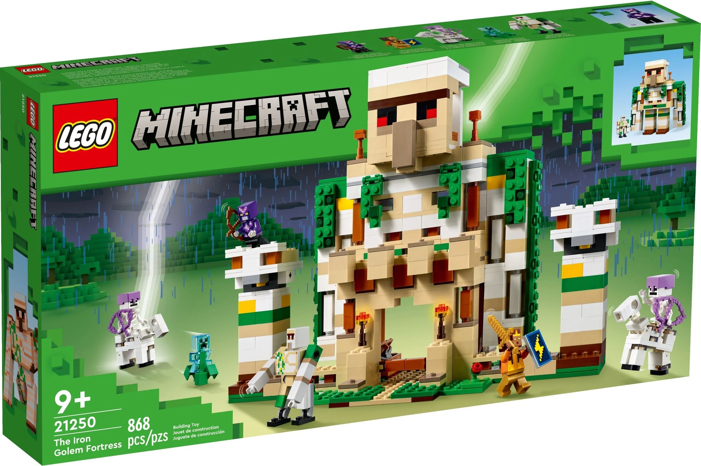 LEGO Minecraft Forteca żelaznego golema