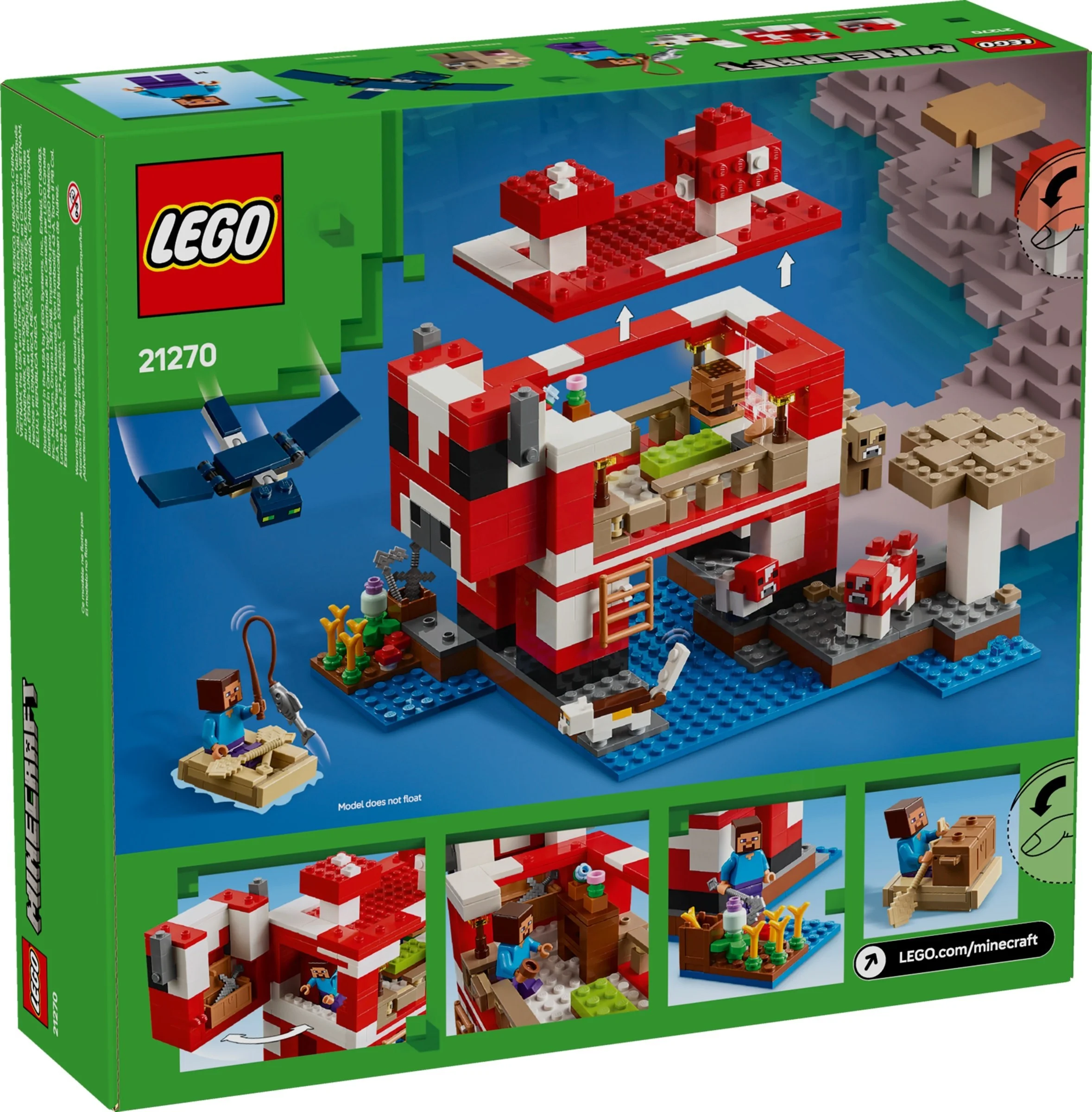 LEGO® 21270 Dom grzybowej krowy - zdjęcie 2