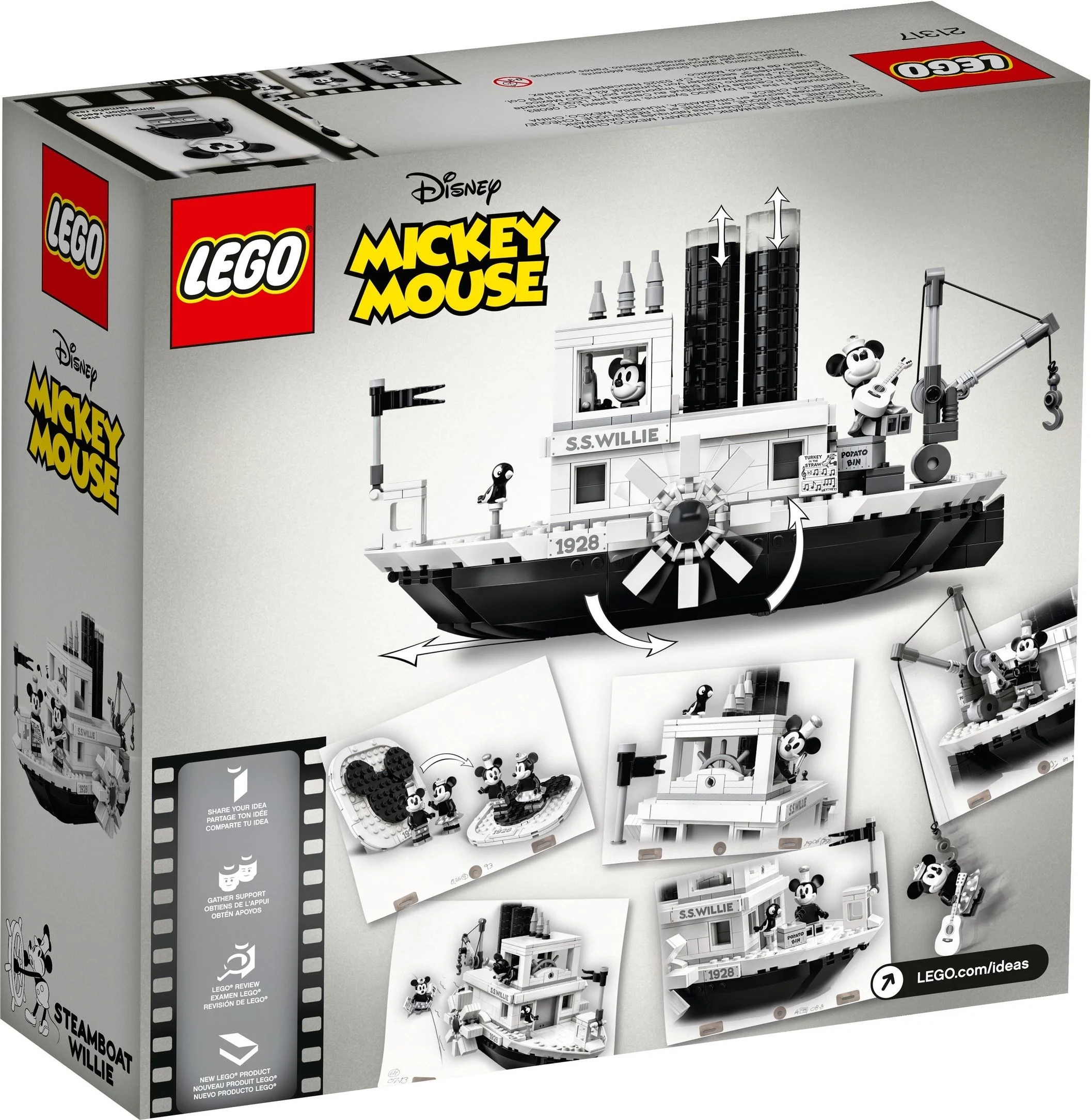 LEGO® 21317 Parowiec Willie - zdjęcie 7