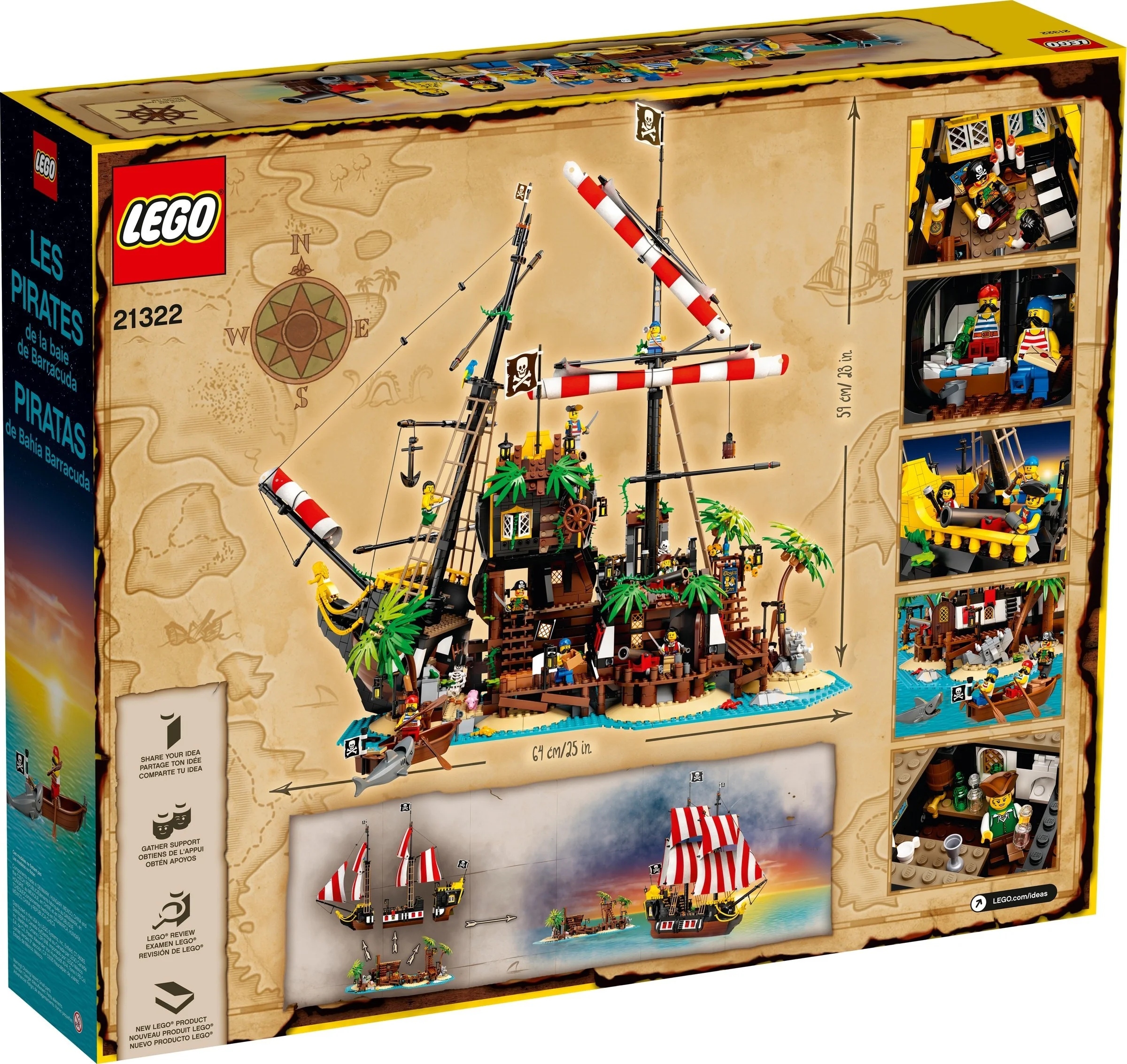 LEGO® 21322 Piraci z Zatoki Barakud - zdjęcie 5