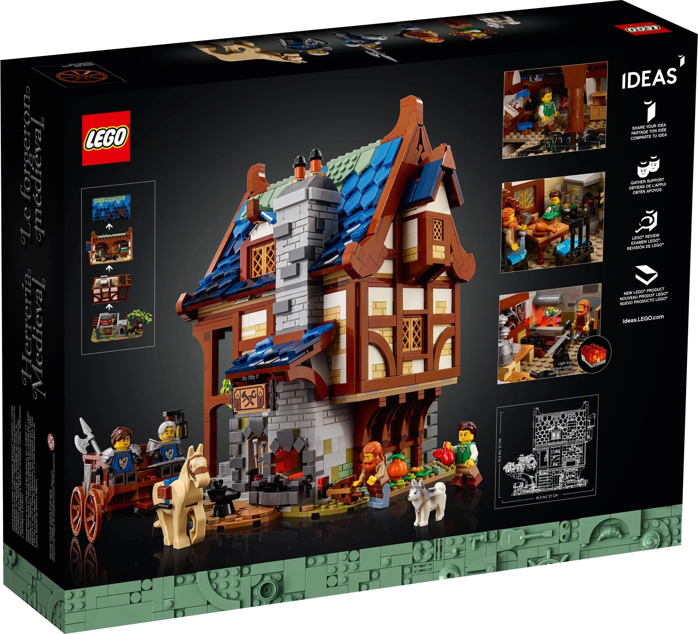 LEGO® 21325 Średniowieczna kuźnia - zdjęcie 8