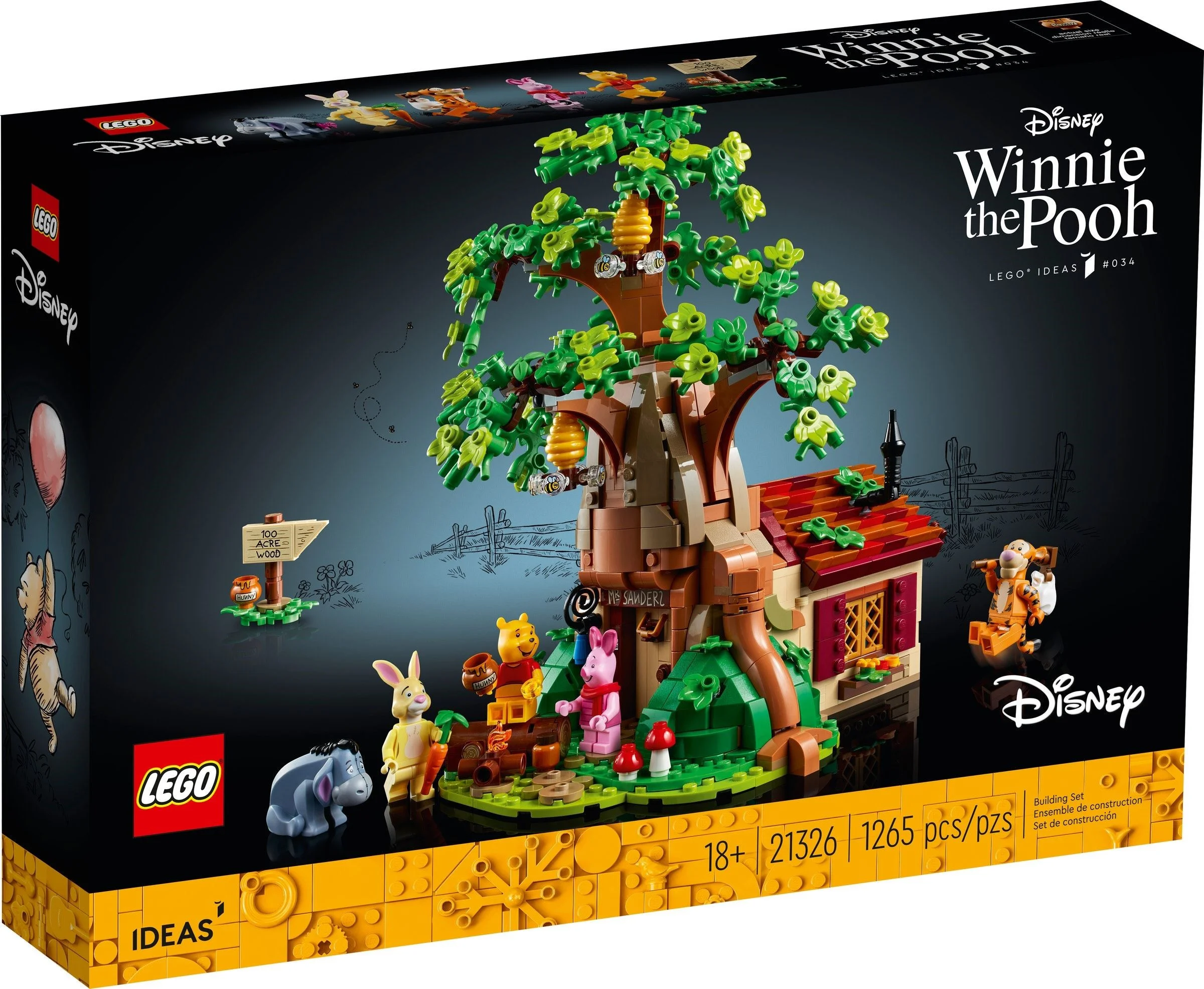 LEGO® 21326 Kubuś Puchatek Unikat święta - zdjęcie 4