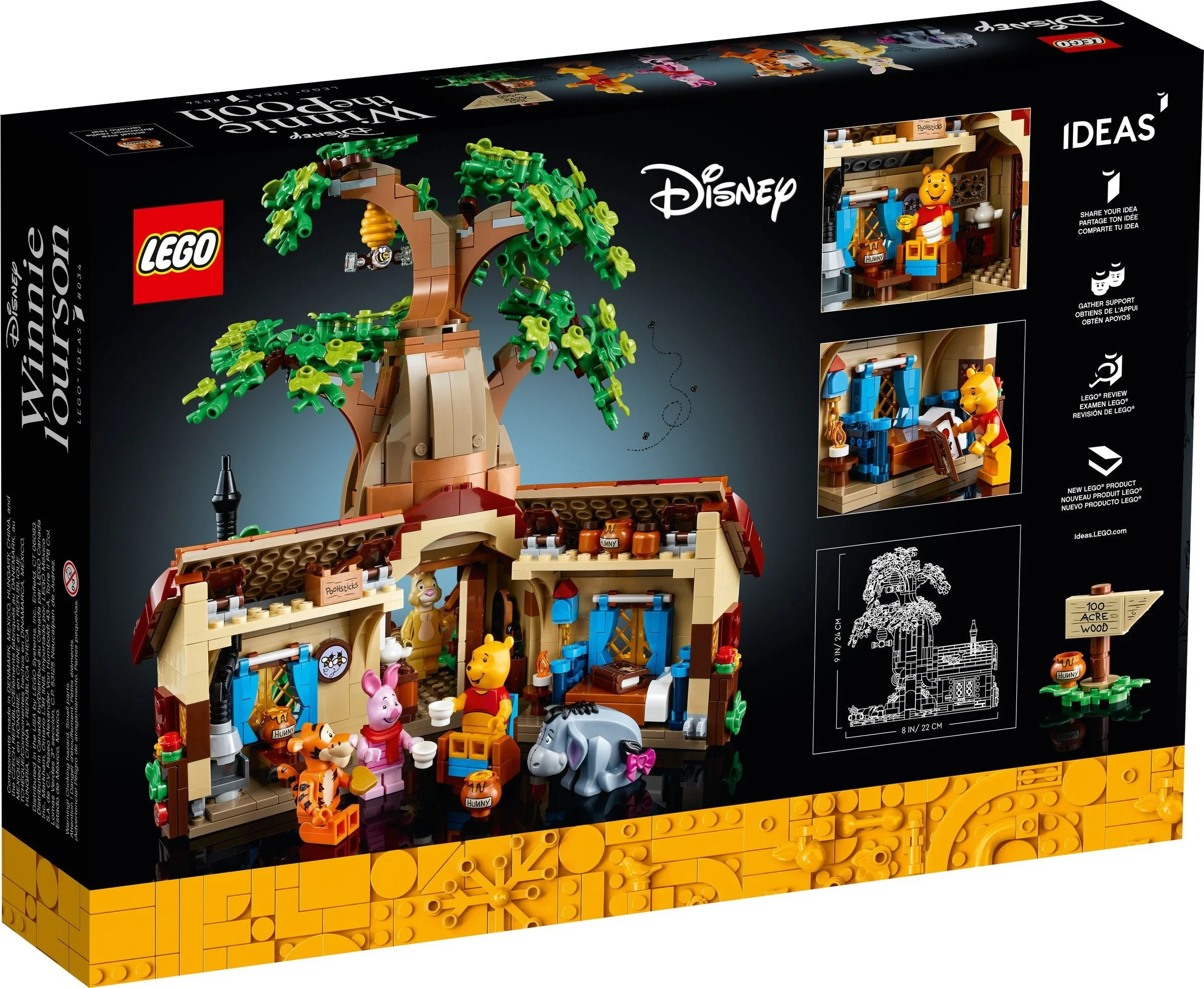 LEGO® 21326 Kubuś Puchatek Unikat święta - zdjęcie 5