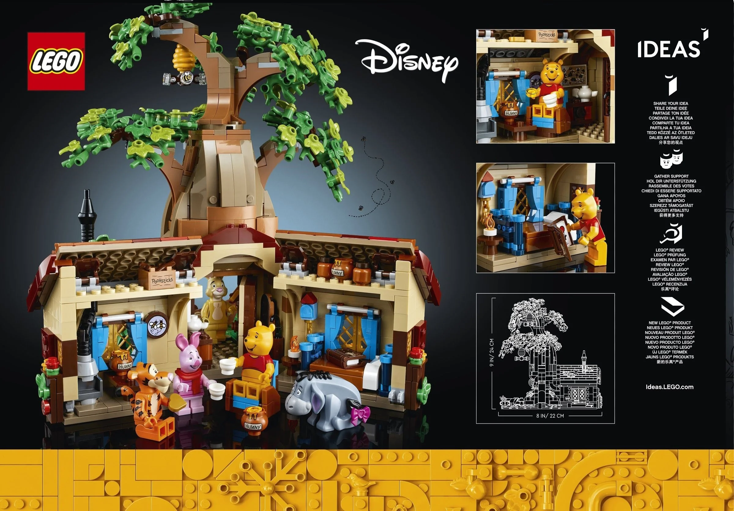 LEGO® 21326 Kubuś Puchatek Unikat święta - zdjęcie 16