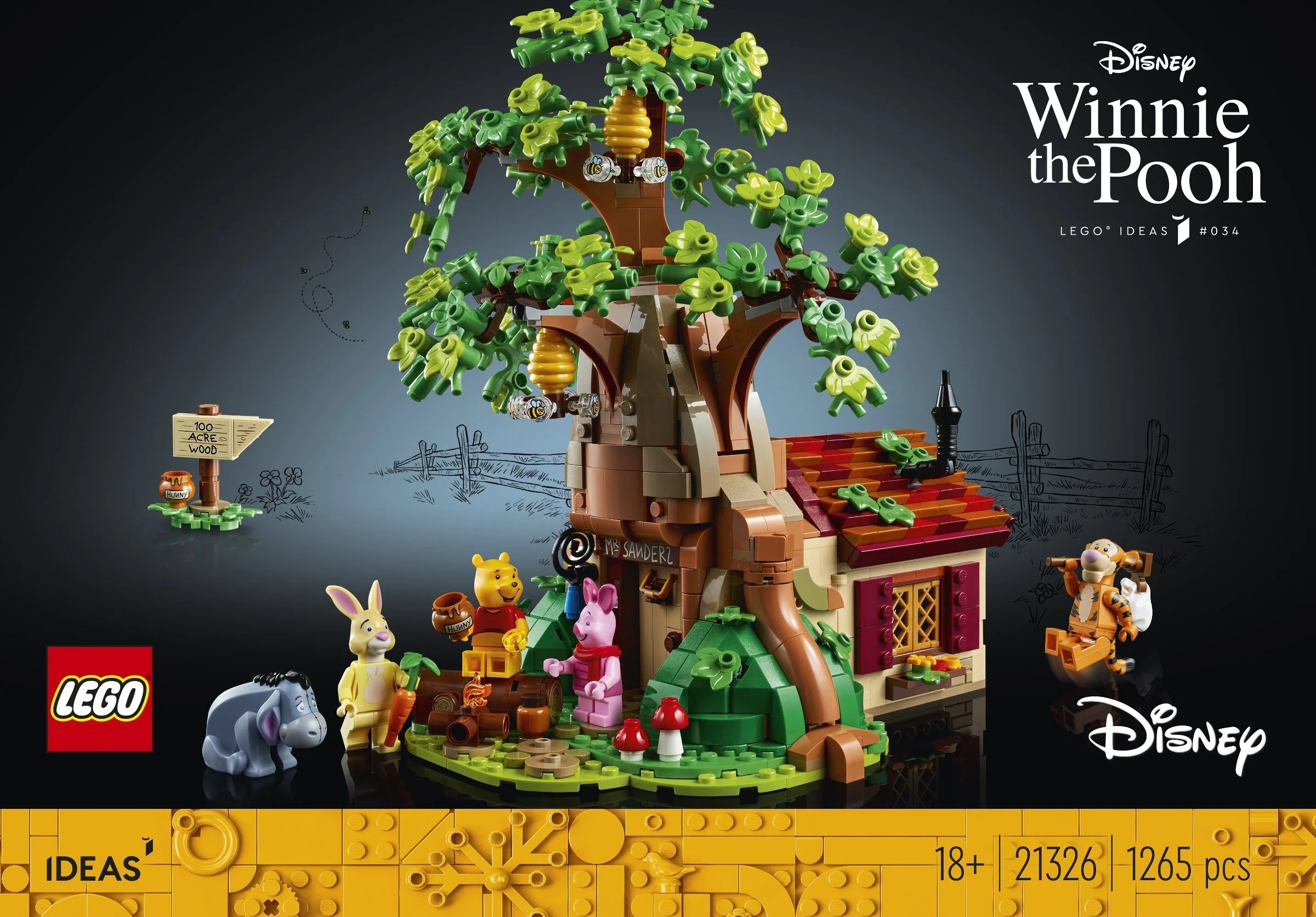 LEGO® 21326 Kubuś Puchatek Unikat święta - zdjęcie 20