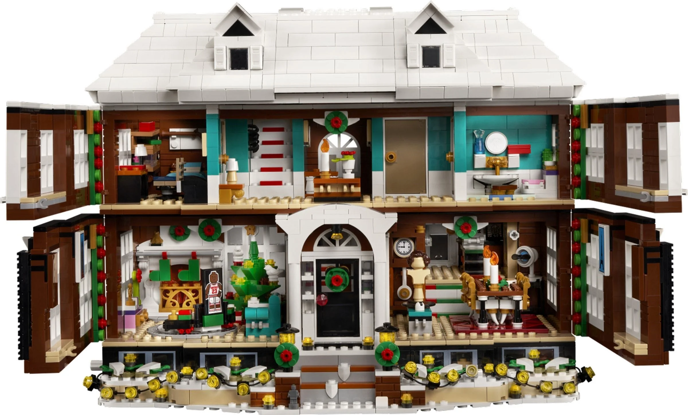 LEGO® 21330 Klocki Lego Ideas Wspaniały Duży Dom z Filmu Kevin Sam w Domu - zdjęcie 17