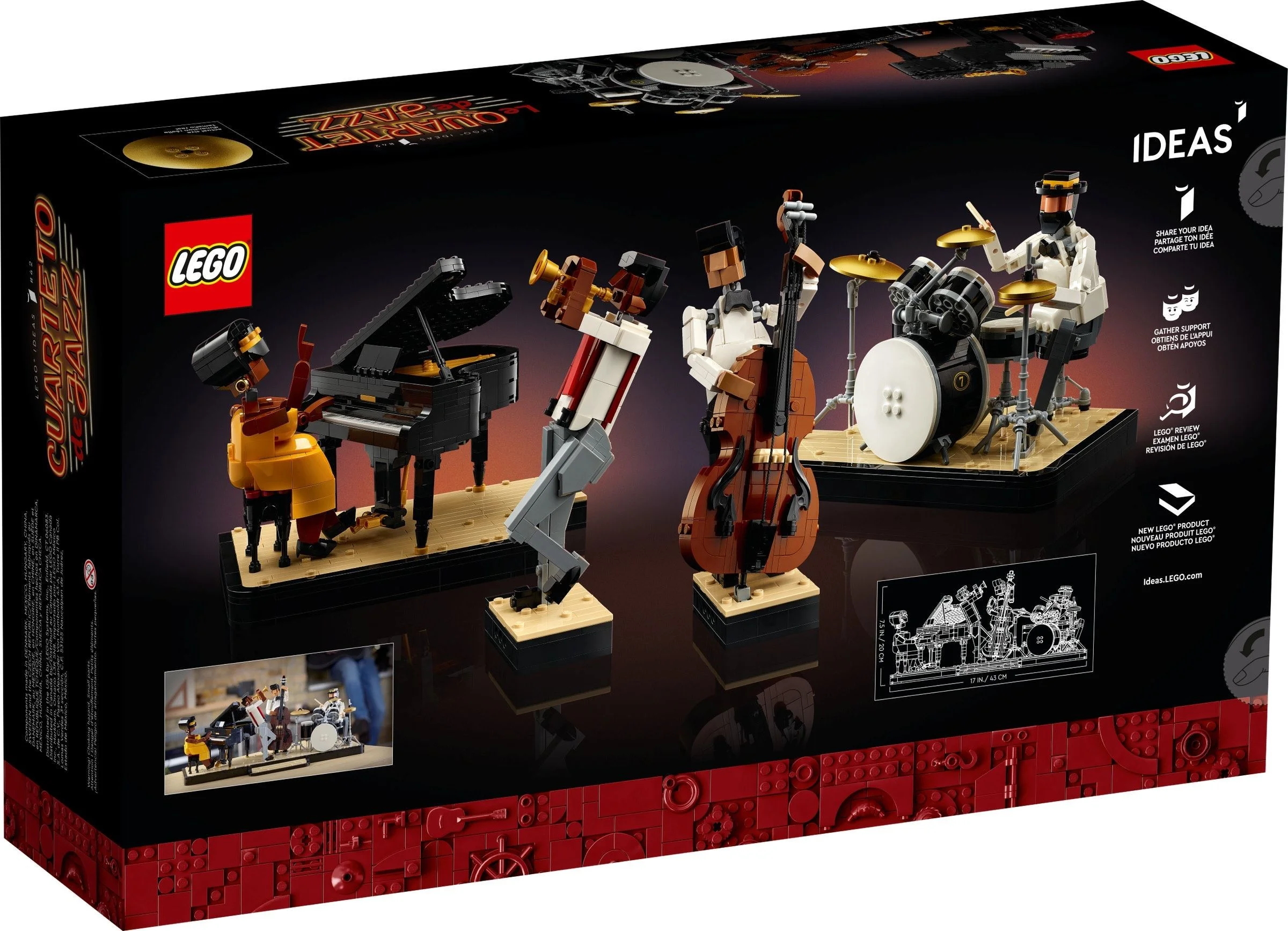 LEGO® 21334 Kwartet Jazzowy - zdjęcie 7