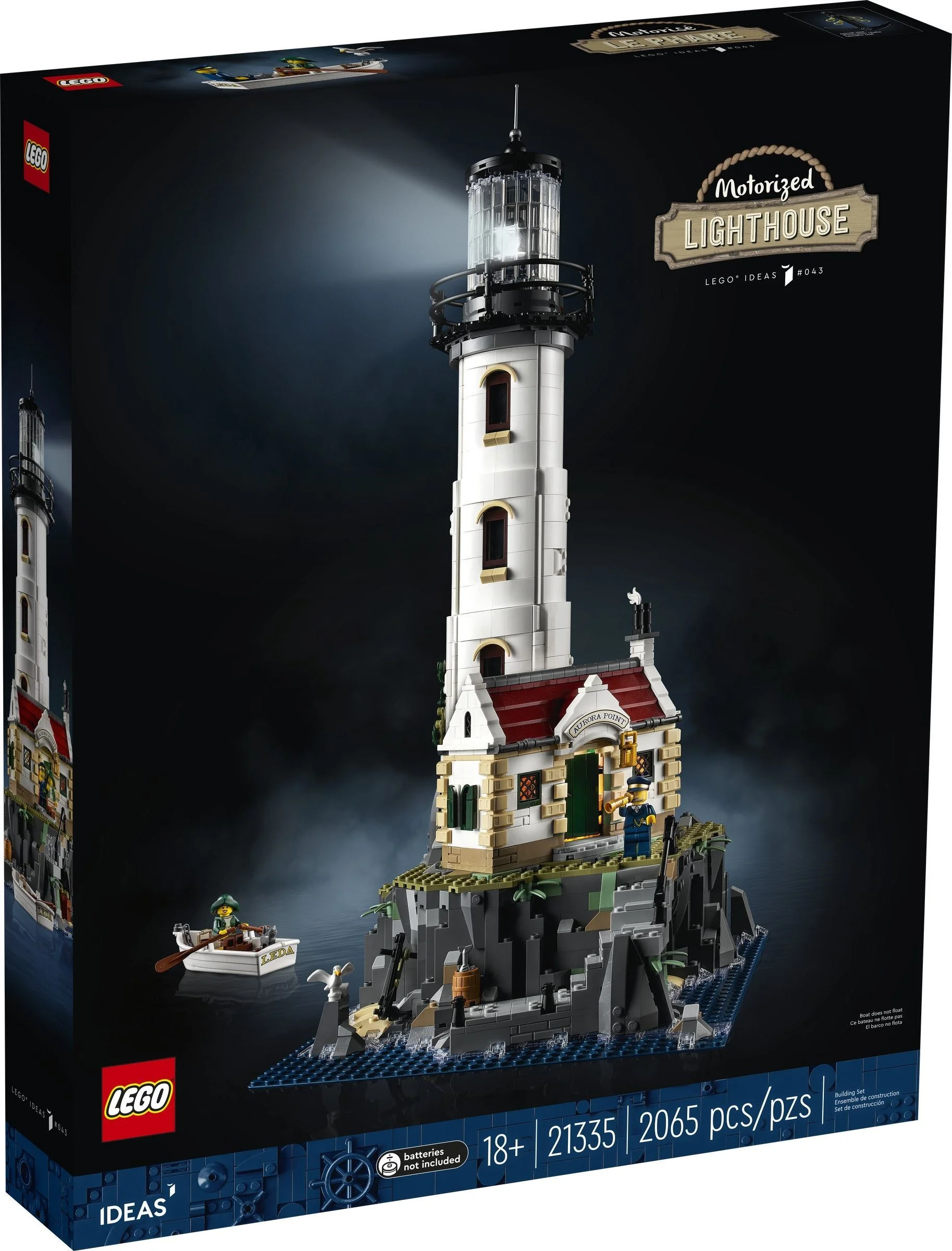 LEGO Ideas 21335 Zmechanizowana latarnia, zestaw wycofany z końcem 2025 roku