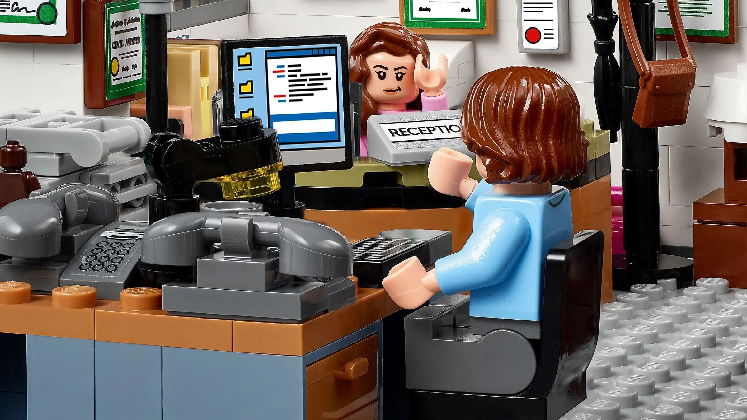 LEGO® 21336 Zestaw The Office Ideas Biuro - zdjęcie 3