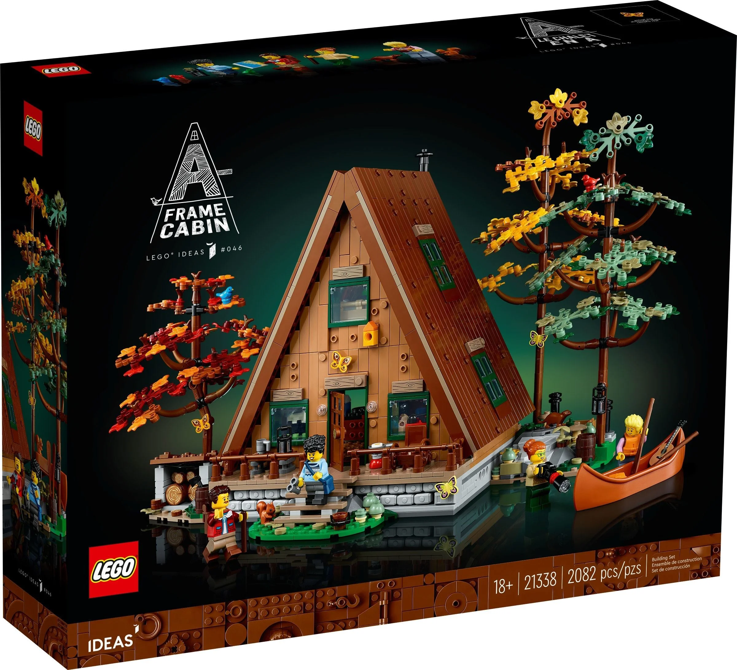 LEGO® 21338 Chatka w kształcie litery A - zdjęcie 2