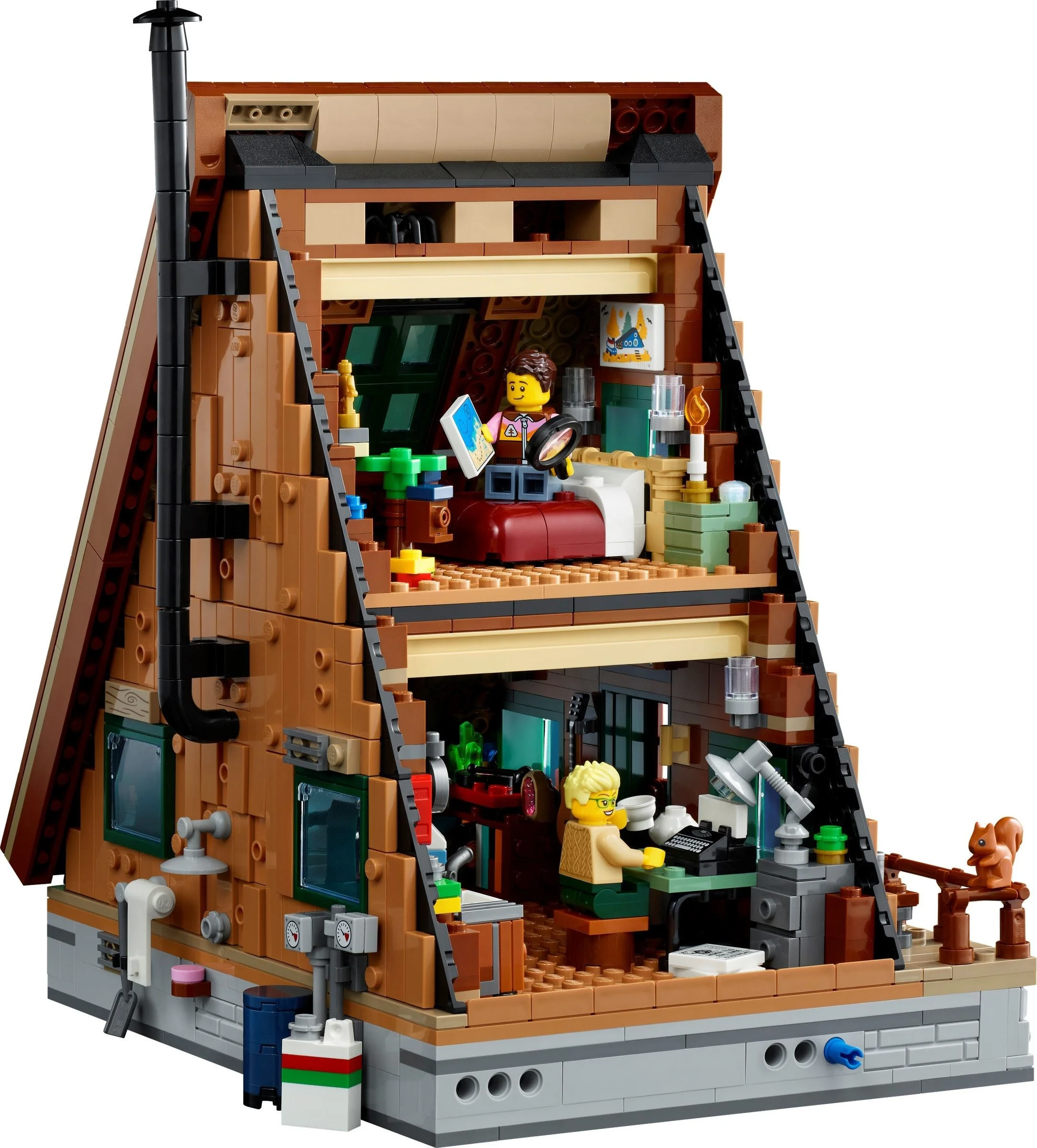 LEGO® 21338 Chatka w kształcie litery A - zdjęcie 6