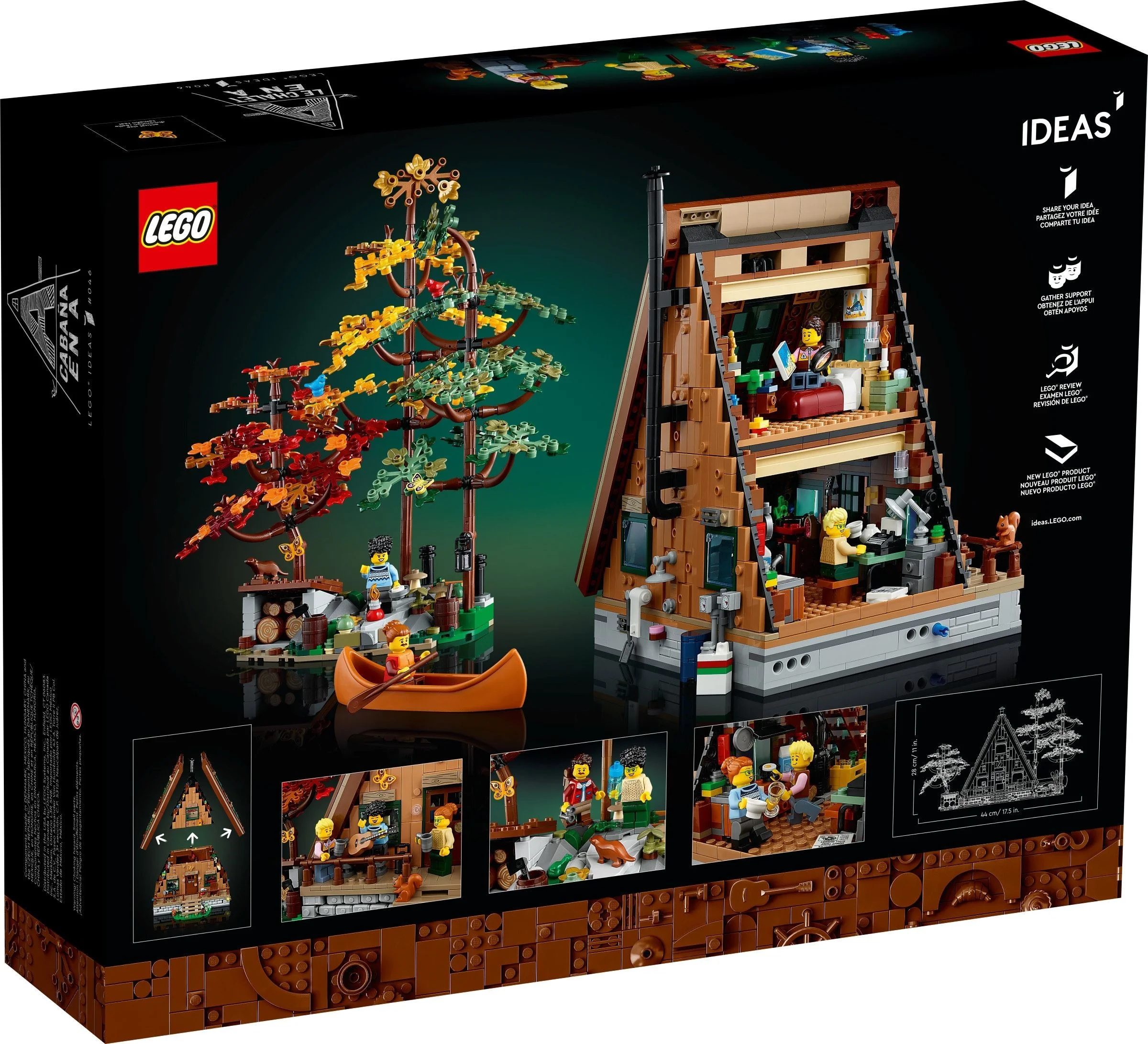LEGO® 21338 Chatka w kształcie litery A - zdjęcie 10
