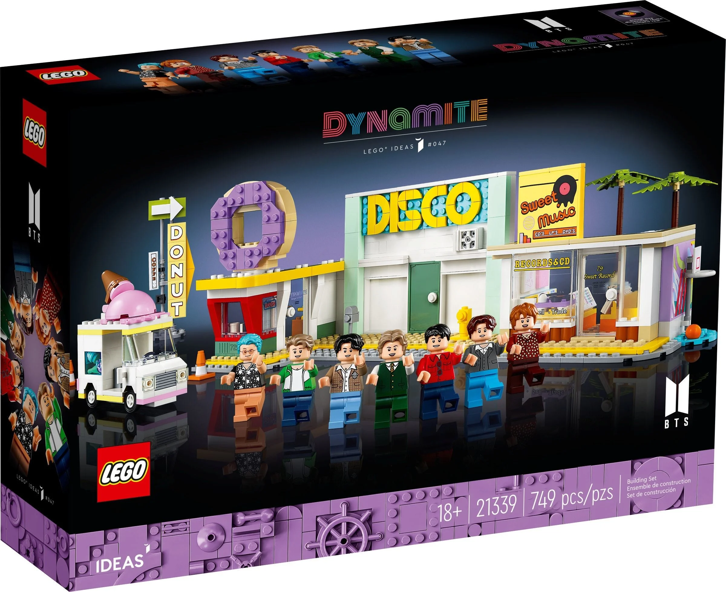 Klocki Lego Dynamit Bts 749 elementów