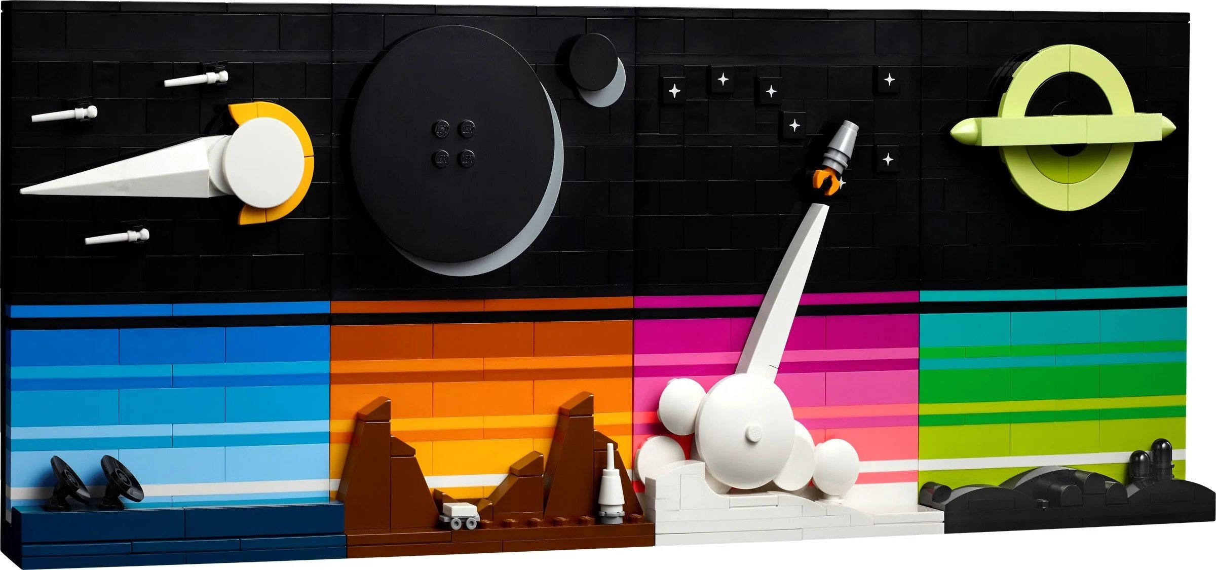 LEGO® 21340 Klocki Lego Ideas Opowieści z czasów wyścigu kosmicznego 688 el - zdjęcie 3