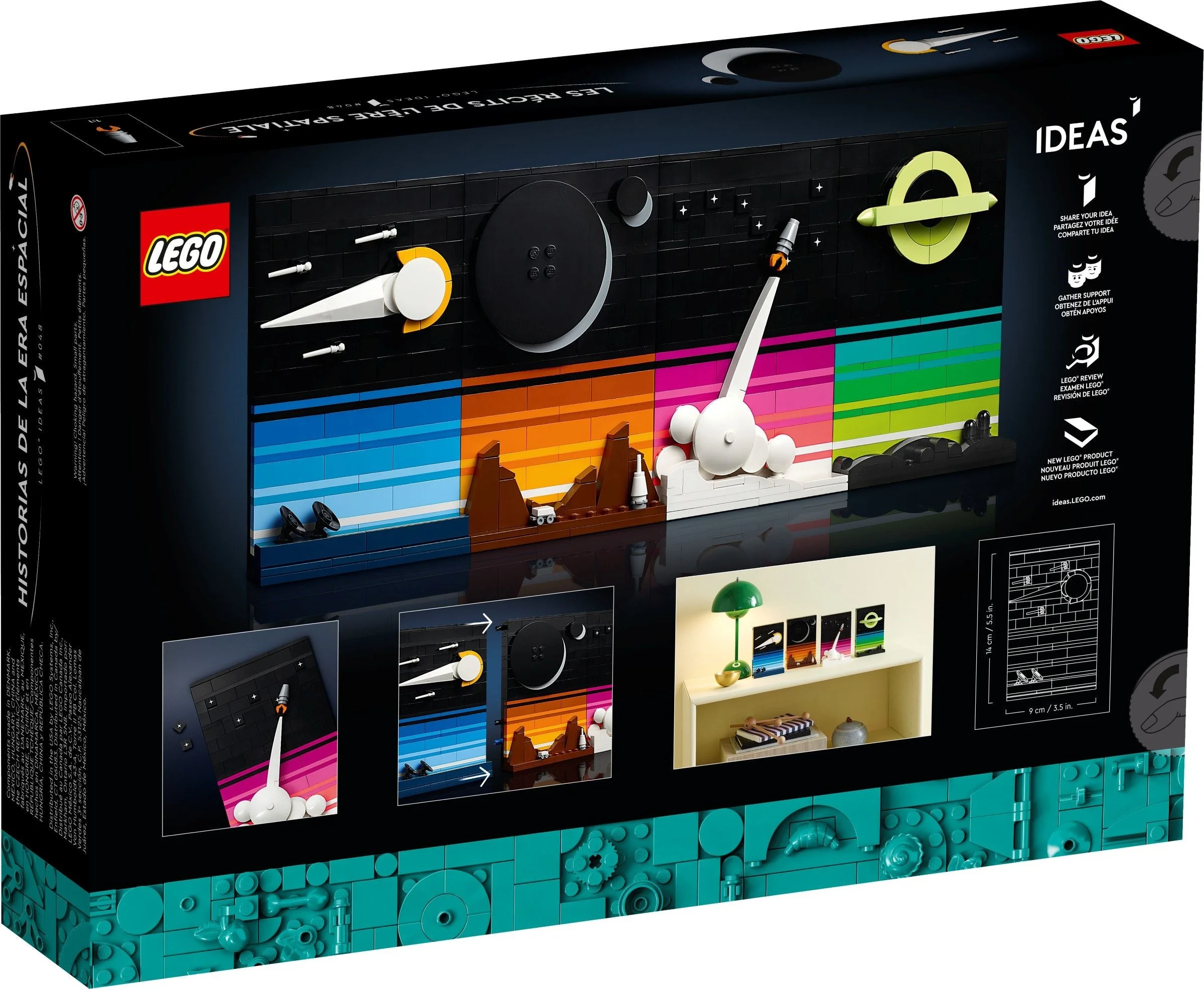 LEGO® 21340 Klocki Lego Ideas Opowieści z czasów wyścigu kosmicznego 688 el - zdjęcie 5