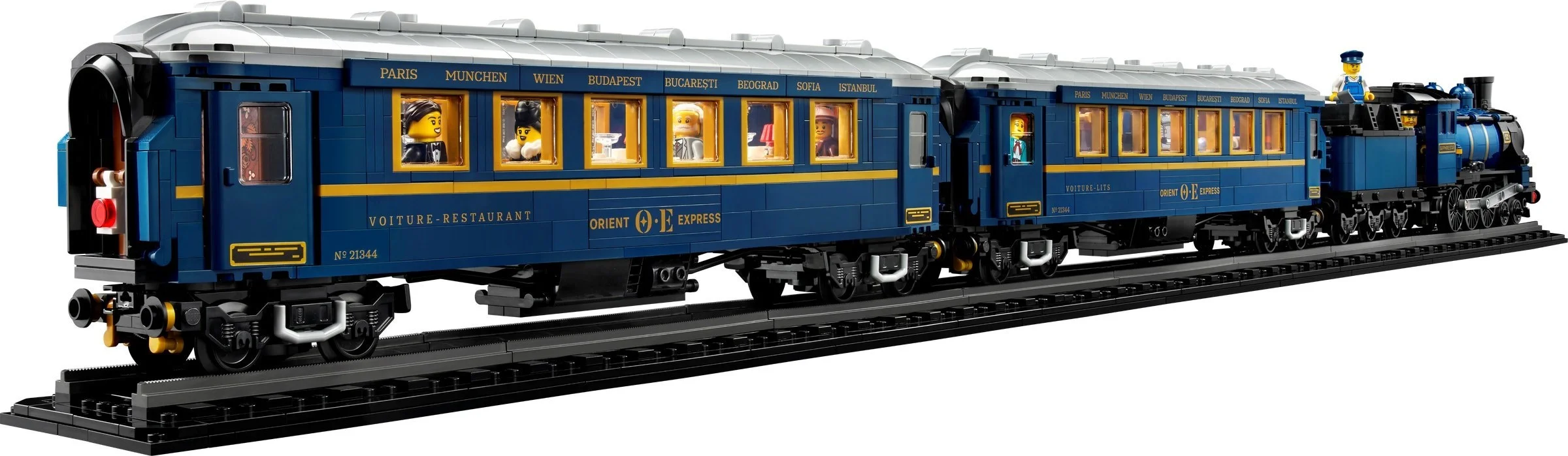 LEGO® 21344 Pociąg Orient Express - zdjęcie 4