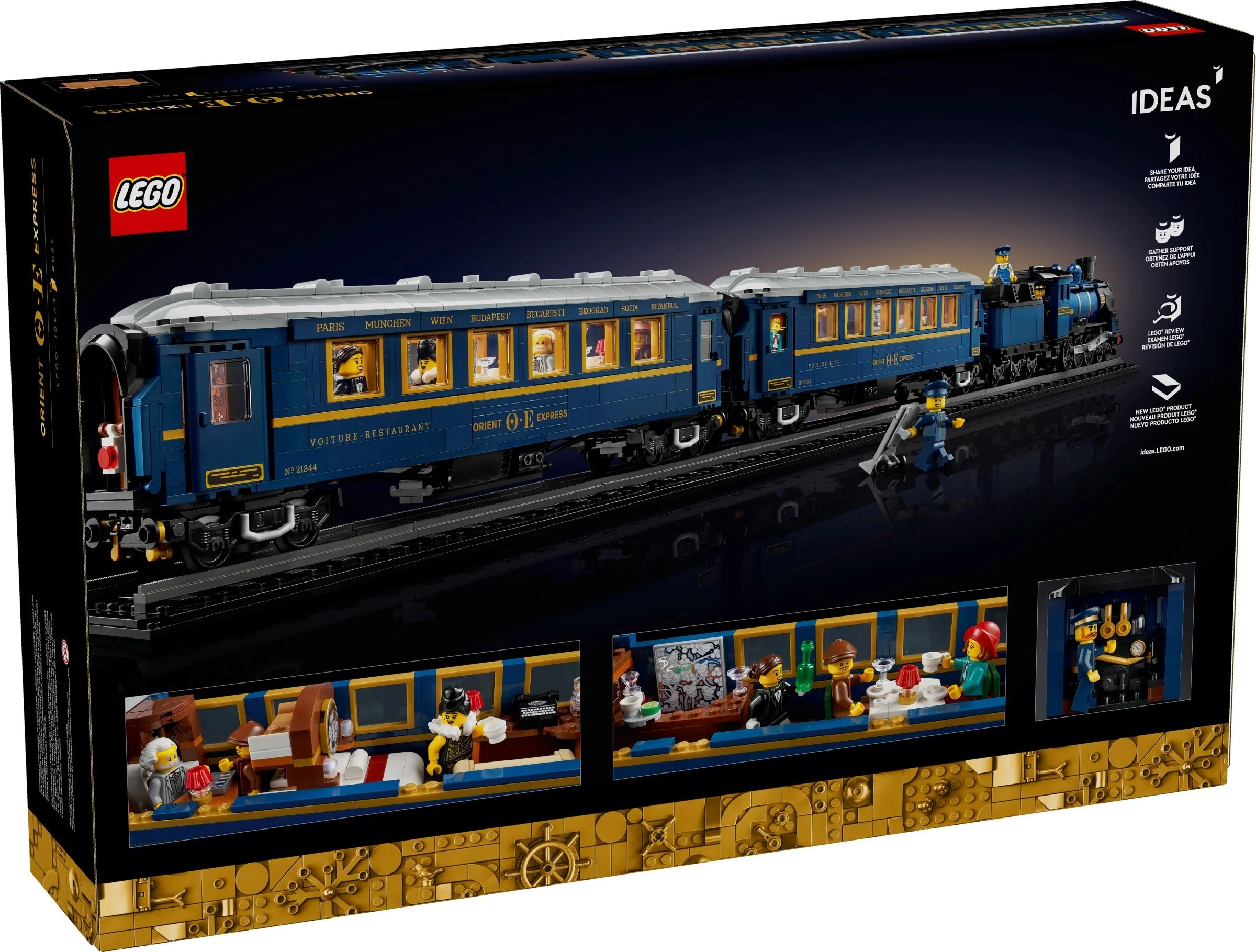 LEGO® 21344 Pociąg Orient Express - zdjęcie 6